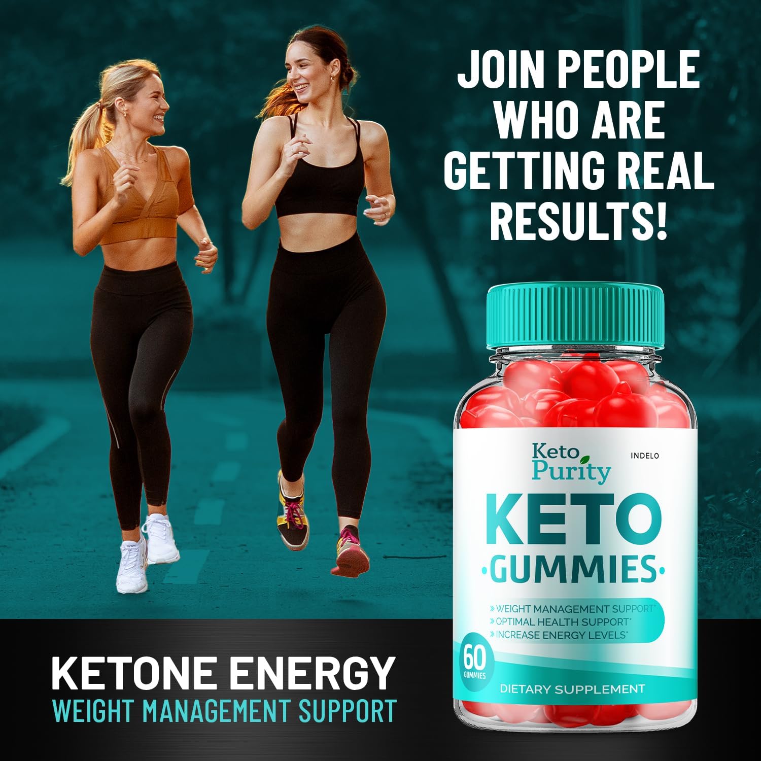 5 Pack Keto Purity ACV Gummies for Weight Management - Apple Cider Vinegar Supplement with Vitamin B12 - KetoPurity Gummies with Advanced Loss Formula