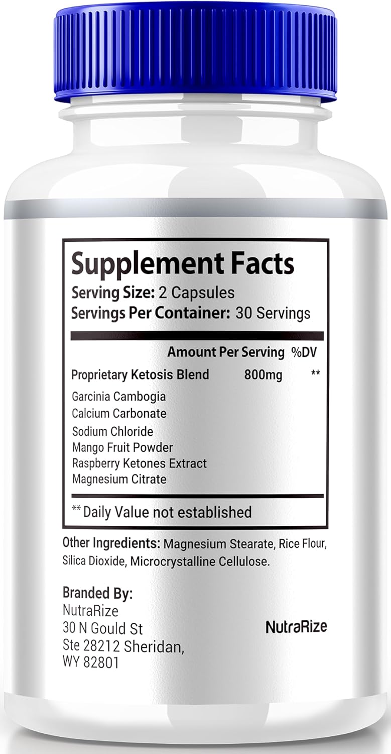 5 Pack NutraRize Ozen Vitta Capsules - Official OzenVitta Formula for Effective  Slimming Formula  - All-Natural Keto Pills for Fit and Active Lifestyle - Health Supplement Capsula Reviews (300 Capsules)