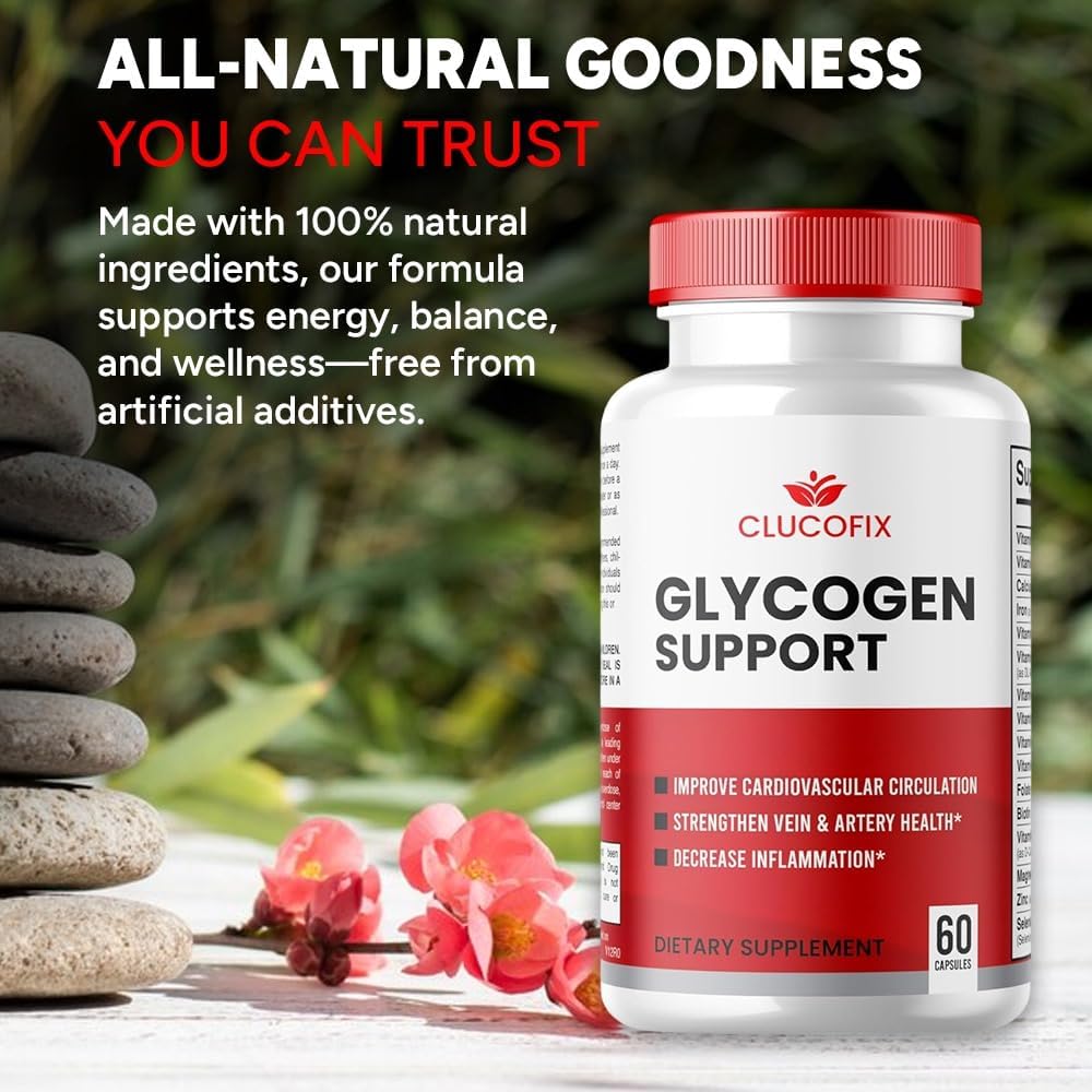 5 Pack of SPRESSO GlucoFix Glycogen Support Capsules for Overall Health and Wellness - Advanced Formula Multivitamin Supplements for Glycogen Support - Customer Reviews included