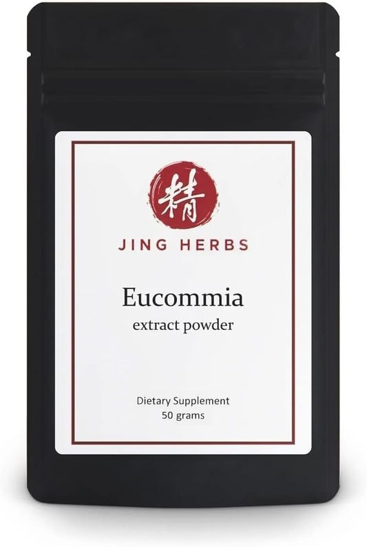 50 Grams of Jing Herbs Eucommia Extract Powder - Pure and Potent Herbal Supplement