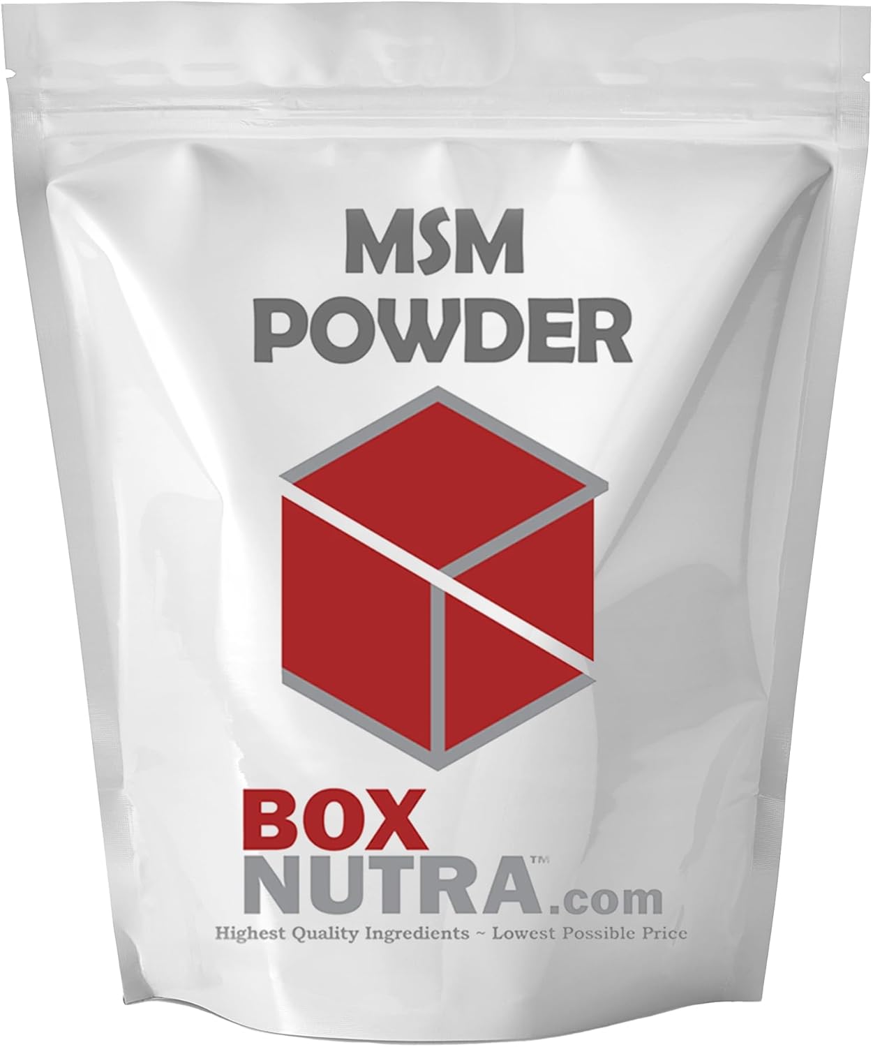 500g BoxNutra MSM Powder for Joint Discomfort Relief, Immunity and Skin Health Boost