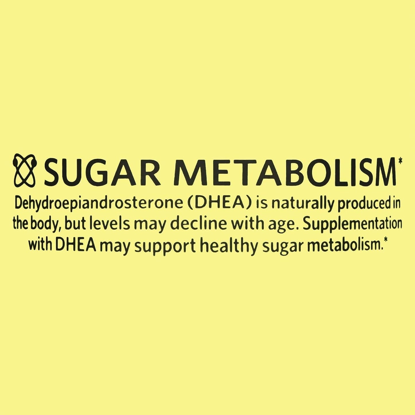 50mg DHEA Tablets - Easy-to-Take Supplement with 50mg per Serving, 50 Count