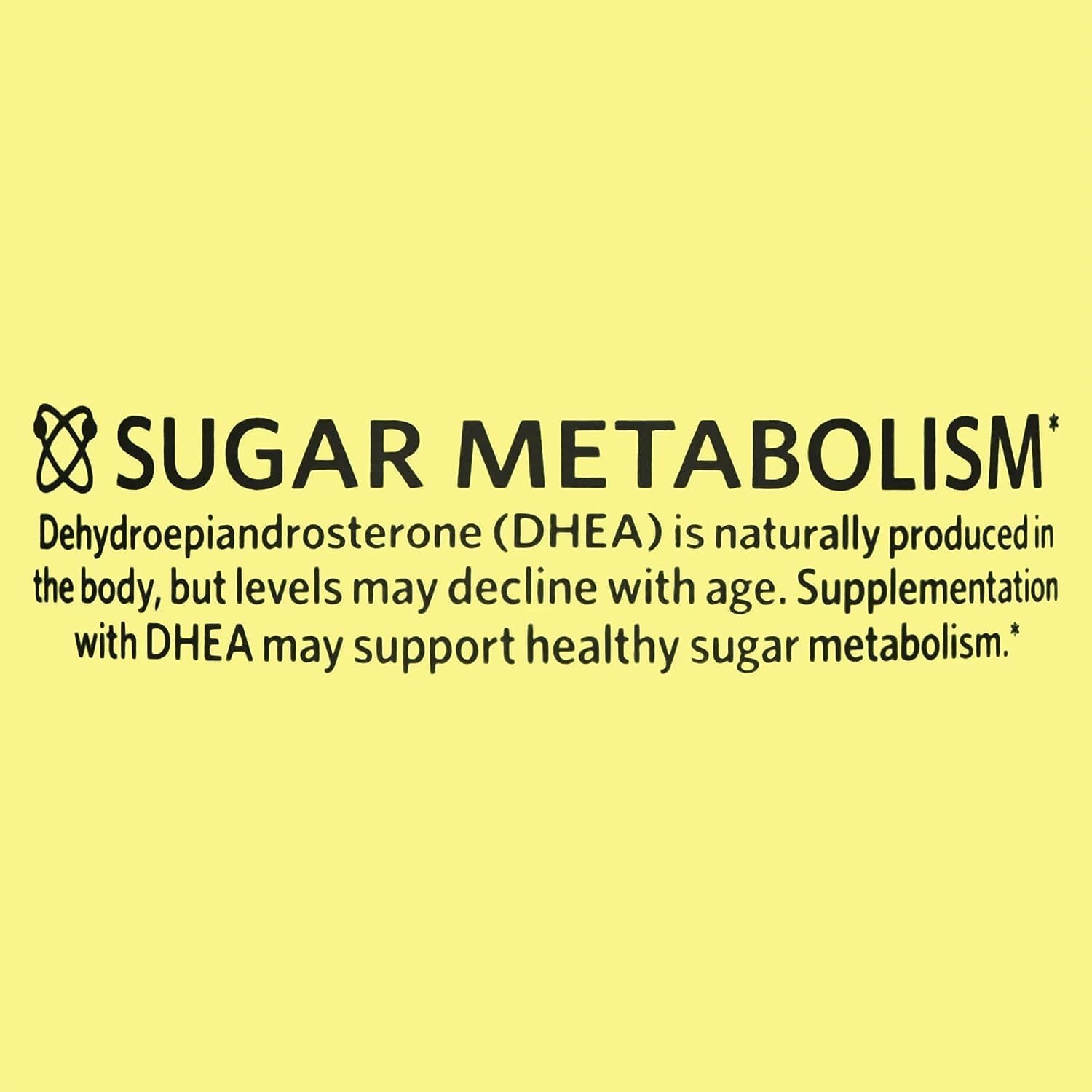50mg DHEA Tablets - Easy-to-Take Supplement with 50mg per Serving, 50 Count