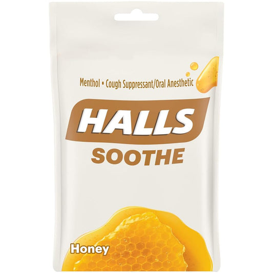 soothe-sore-throats-with-halls-honey-menthol-cough-drops---30-drops-per-bag-1