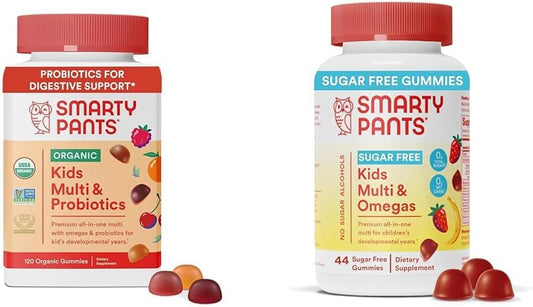 organic-kids-multivitamin-gummies-bundle-with-probiotics-omega-3-vitamins-d3-c-b12-b6-a-k-zinc---immune-support-sugar-free-strawberry-banana-flavor---164-count-1