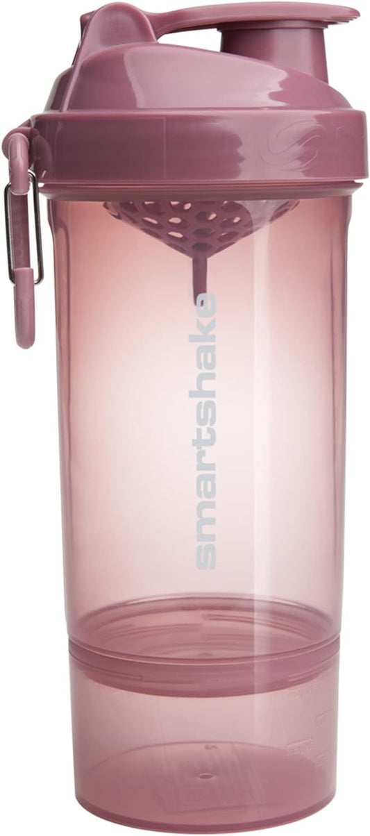 smartshake-o2go-one-protein-shaker-bottle-800ml27oz---deep-rose---leakproof-screw-on-lid---bpa-free---unisex-1