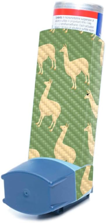 ventolin-hfa-asthma-inhaler-carbon-fiber-skin---llama-design-durable-protective-finish-easy-application-and-removal-made-in-usa-3