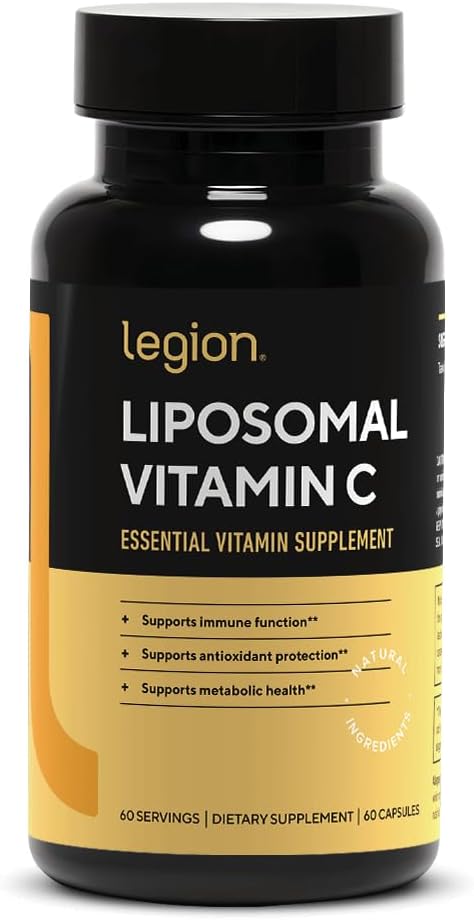 High Absorption Liposomal Vitamin C Supplement for Immune System Support - 60 Capsules for Men and Women - Espot.com.au