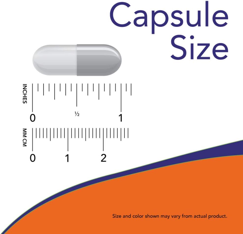 Now Foods Glycine Capsules - Pharmaceutical Grade Amino Acid Supplement (1000mg, 100 Count) - Espot.com.au
