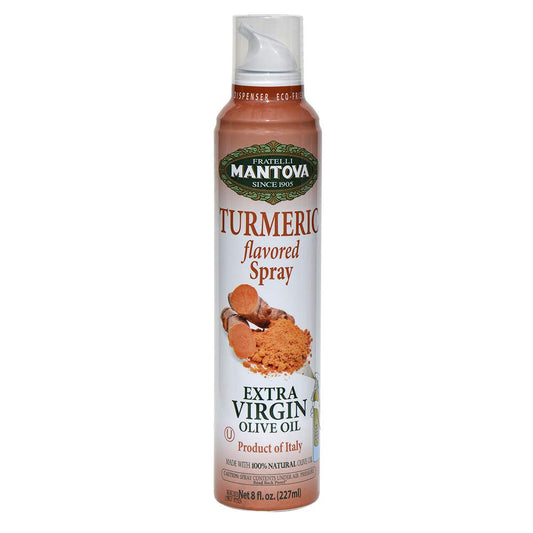 mantova-turmeric-flavored-extra-virgin-olive-oil-spray---100-natural-heart-healthy-cooking-oil-from-italy---perfect-for-salads-and-pasta---8-oz-dispenser-bottle-with-no-waste-spraying-1