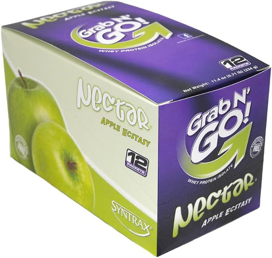syntrax-nectar-grab-n-go-apple-ecstasy-protein-powder-packets---12-pack-27g-each-1