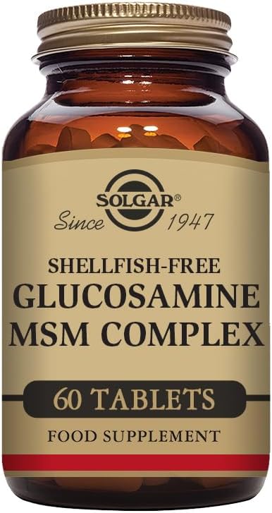 Solgar Glucosamine MSM Complex 60 Tablets - Joint Support Supplement - Espot.com.au
