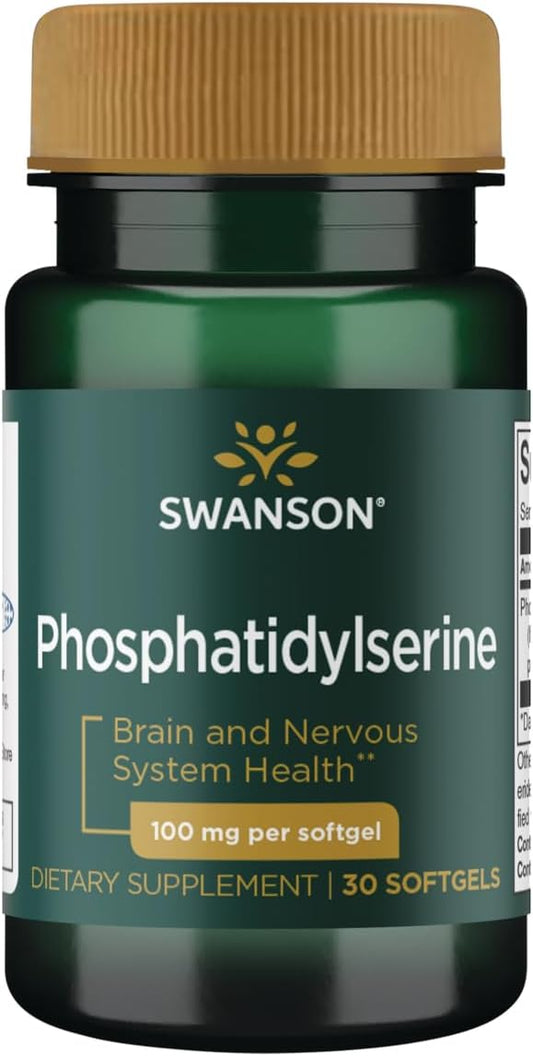high-quality-swanson-phosphatidylserine-100mg-softgels---cognitive-support-supplement---30-count-1