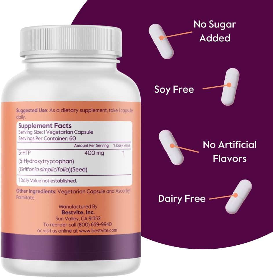 400mg-5-htp-capsules---60-vegetarian-capsules-vegan-non-gmo---gluten-free-extra-strength-5htp-supplement-by-bestvite-2