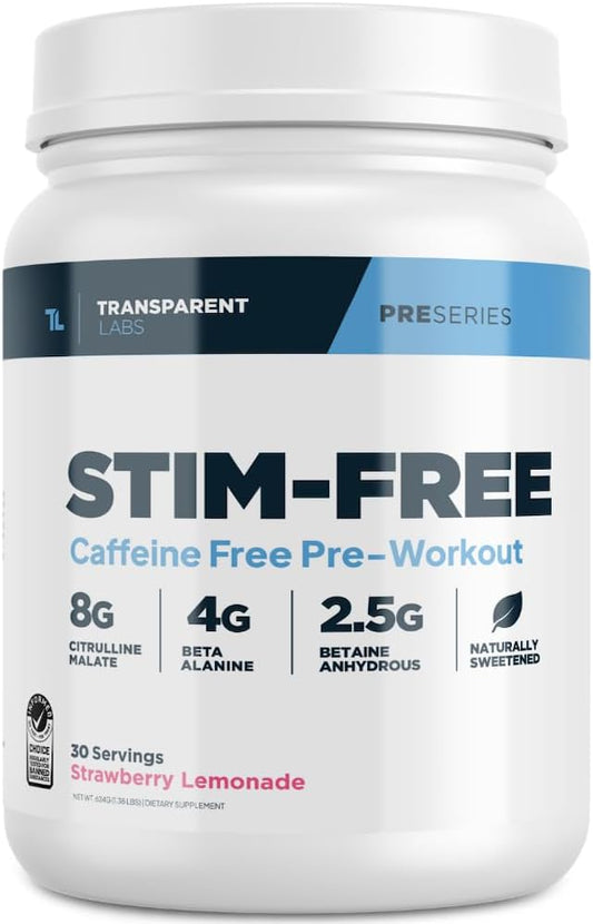 stimulant-free-pre-workout-powder-with-beta-alanine-citrulline-malate---30-servings-strawberry-lemonade-flavor-for-men-and-women-1