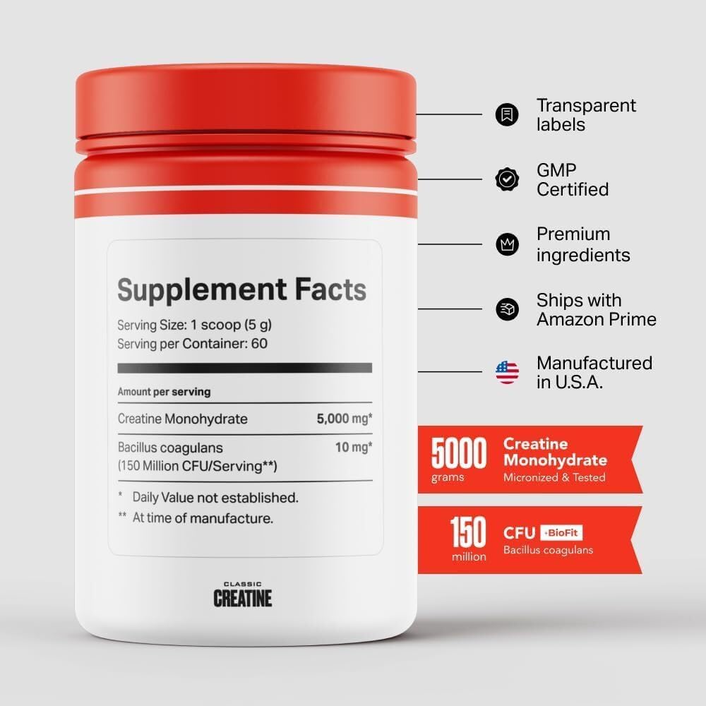 5000mg-micronized-creatine-monohydrate-powder-with-biofit-for-max-absorption---muscle-growth-strength-endurance-focus-performance-recovery---usa-made---60-servings-2