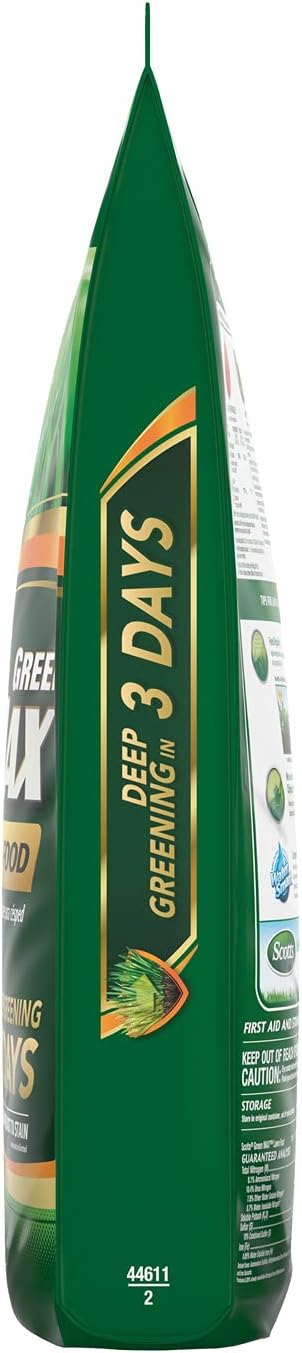 Scotts Green Max Lawn Food with Iron Supplement for Vibrant Greening, 33.33 lbs, 2-Pack - Espot.com.au