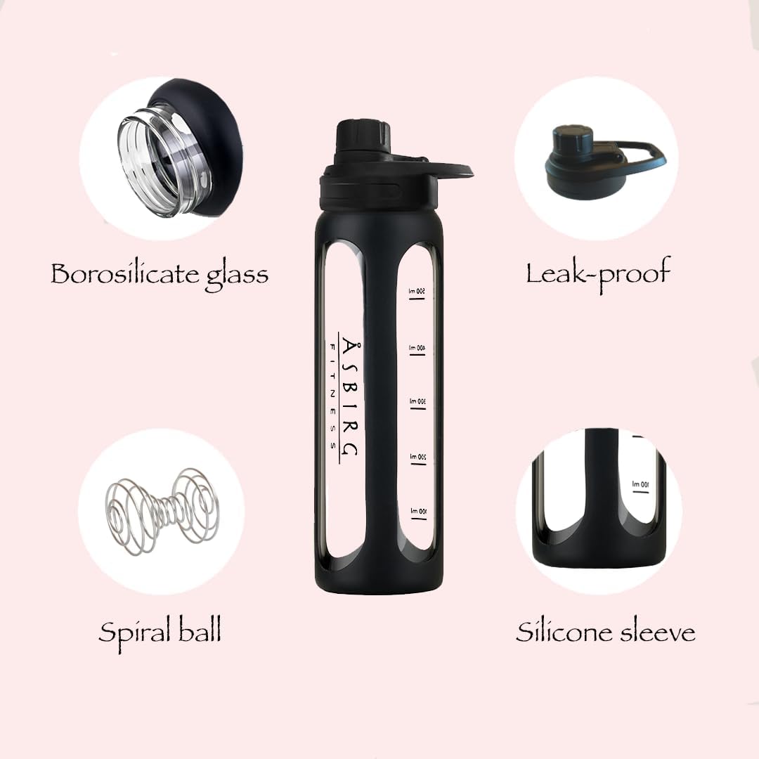 glass-protein-shaker-bottle-with-spiral-ball---asbirg-20-fitness-drinking-bottle-24-oz-black-6