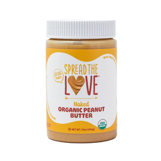 organic-vegan-peanut-butter---creamy-dry-roasted-spread-16-oz---gluten-free-no-added-salt-or-sugar---naked-1-pack-1