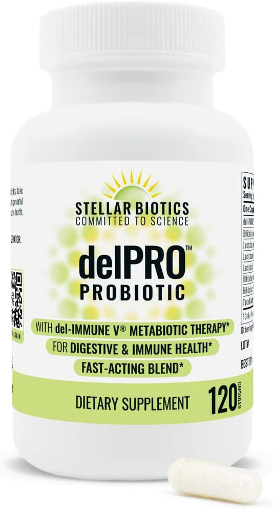 stellar-biotics-del-immune-v-and-delpro-probiotic-prebiotic-blend---gut-health-digestion-and-immune-support-supplement-120-capsules-1