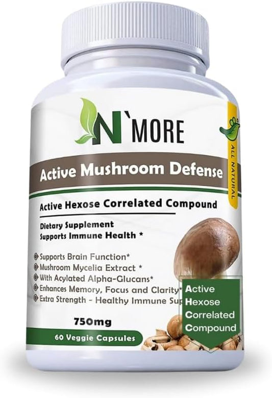 immune-health-support-nmore-n-more-six-active-mushroom-defense-supplement---60-veggie-capsules-750mg-1