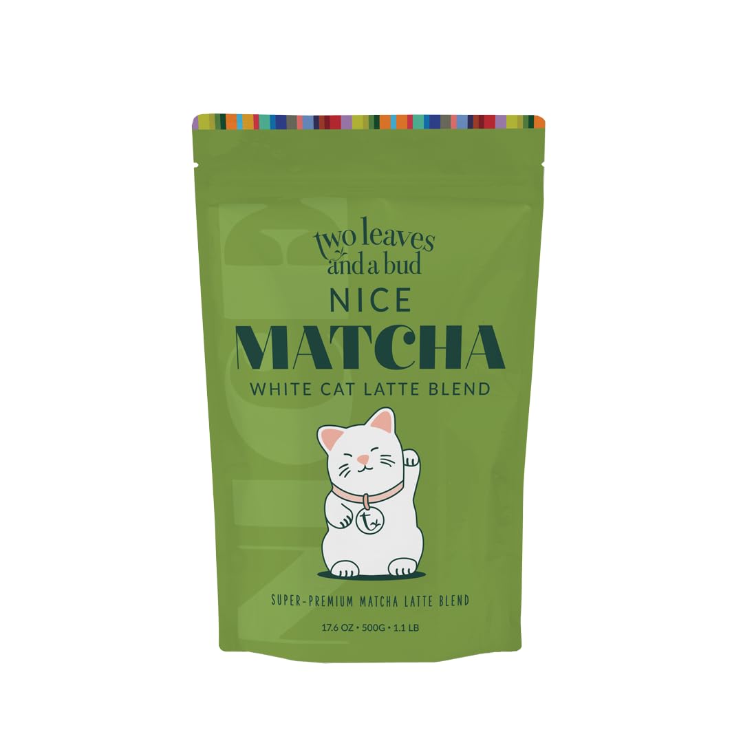two-leaves-and-a-bud-japanese-matcha-latte-powder-blend---sweetened-green-tea-powder-for-lattes---11lb-resealable-bag-500g-1