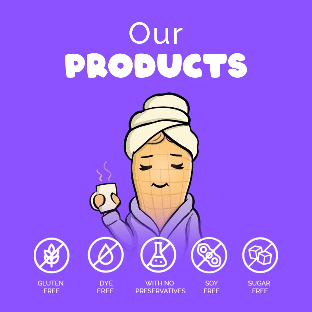 vanilla-cookie-peanut-spread---healthy-sugar-free-snack-with-crunchy-cookies---100-natural-gluten-free-low-carb-high-protein---500g-pack-6