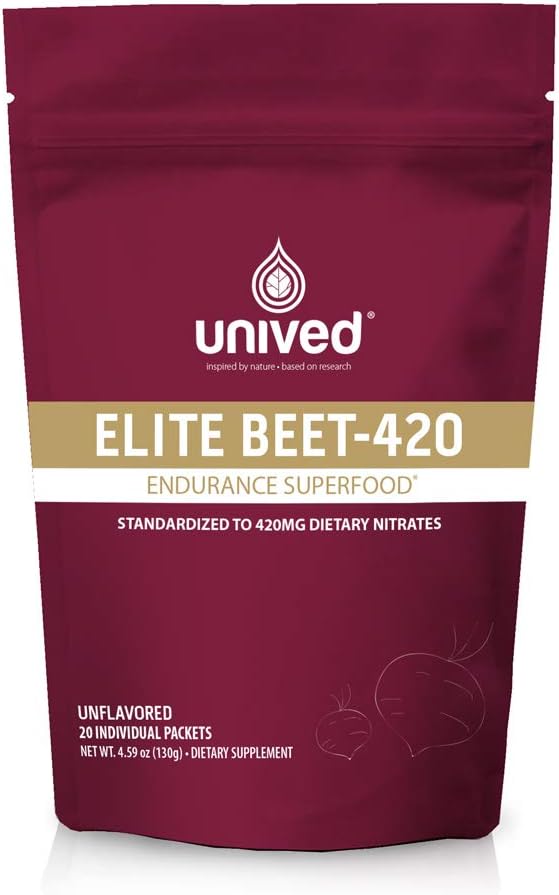 unived-elite-beet-420-endurance-superfood-with-420mg-nitrate-per-serving-vegan-pre-workout-for-athletes---20-servings-1