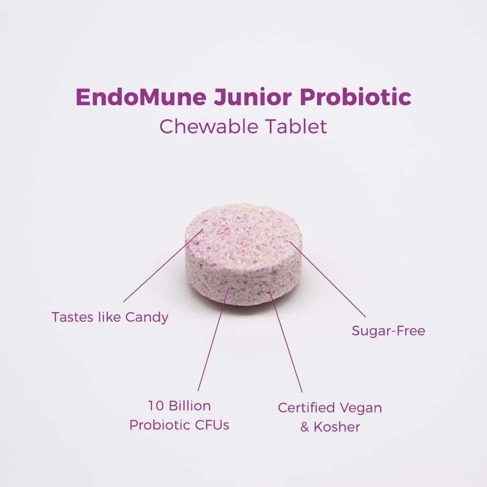 physician-formulated-kids-probiotic-with-prebiotic-10-billion-cfus-4-bacterial-strains-and-fos-chewable-tablets-endomune-jr-advanced-5