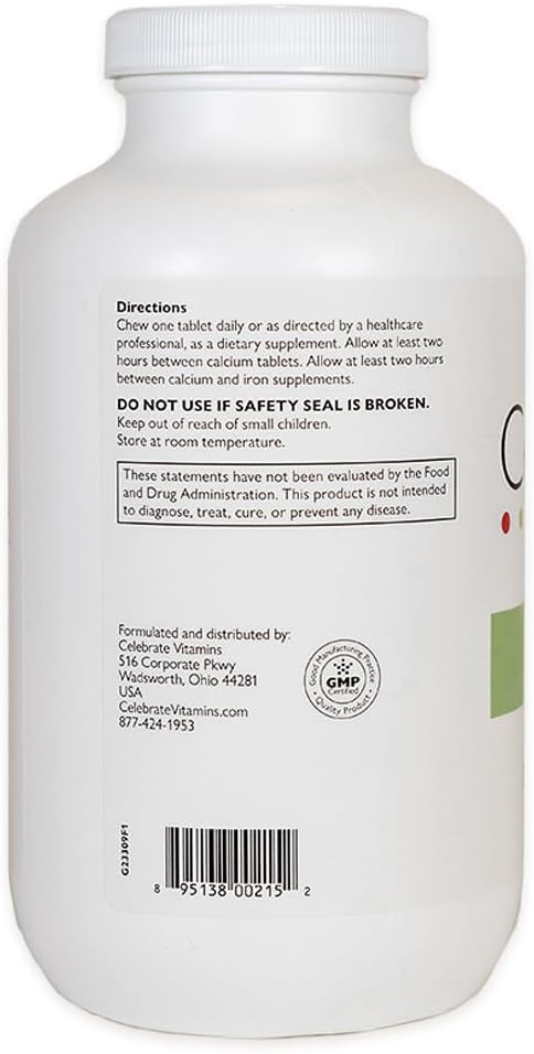 bariatric-supplements-celebrate-vitamins-calcium-plus---500mg-calcium-citrate-333-iu-vitamin-d3-34mg-magnesium---post-surgery-support---berry-flavor-270-chewable-tablets-8