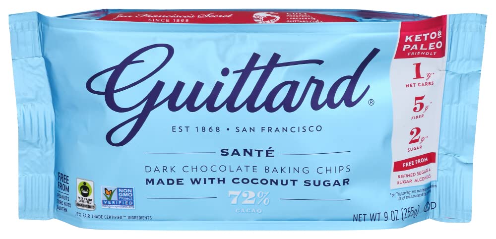 guittard-72-sante-dark-chocolate-baking-chips---9-ounces-pack-for-delicious-treats-and-desserts-1