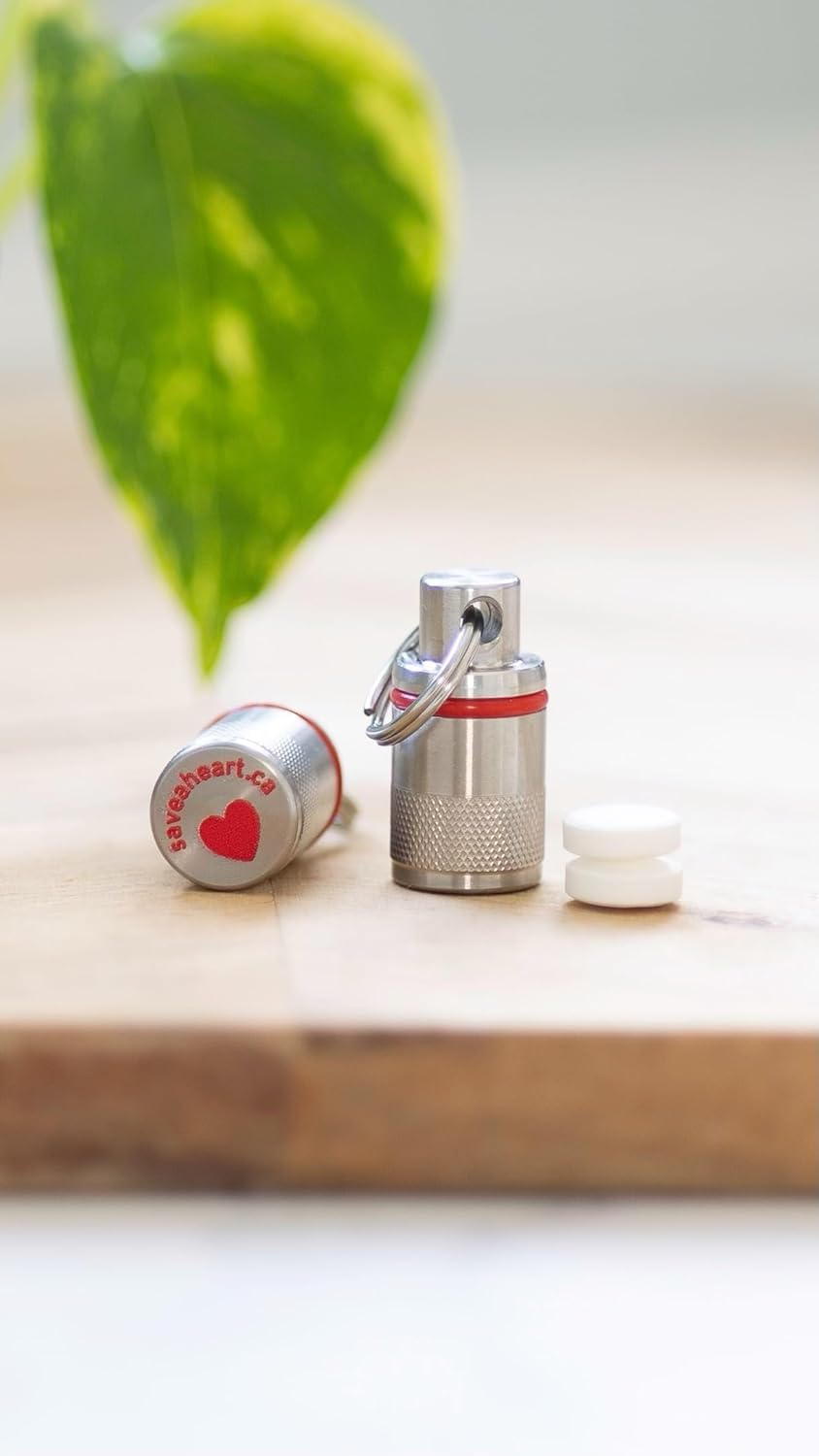 stainless-steel-pill-fob-keychain---small-waterproof-container-for-aspirin-tablets---portable-emergency-medicine-holder---2-pack-3