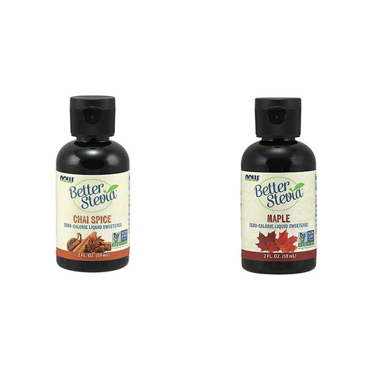 now-foods-betterstevia-chai-spice-and-maple-liquid-sweeteners---2-ounce-bottle-zero-calorie-alternative-1