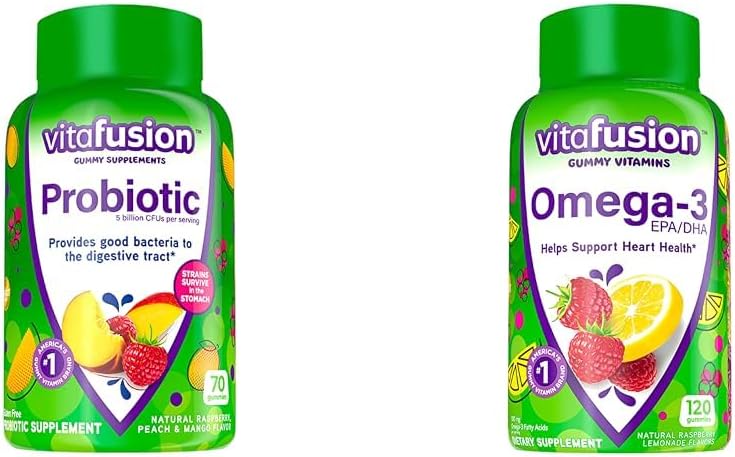 vitafusion-probiotic-and-omega-3-gummy-supplements-bundle---raspberry-peach-mango-berry-lemonade-flavors---heart-health-vitamins-for-overall-wellness-1