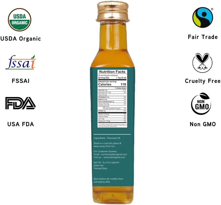 organic-cold-pressed-flaxseed-oil-88-fl-oz-in-glass-bottle-omega-rich-fatty-acids-usda-certified-for-heart-health-hair-growth-skin-3