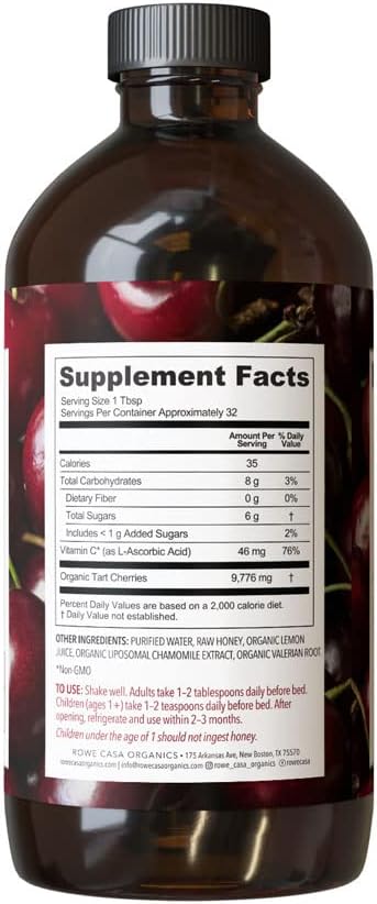 rowe-casa-organics-tart-cherry-organic-sleep-support-with-valerian-root-and-chamomile---16-fl-oz---promotes-natural-sleep-and-muscle-recovery-2