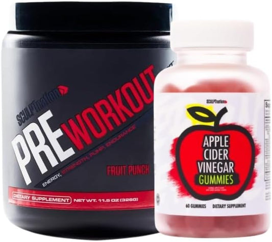 sculpt-nation-by-v-shred-pre-workout-apple-cider-vinegar-gummies-bundle---fruit-punch-flavor-1