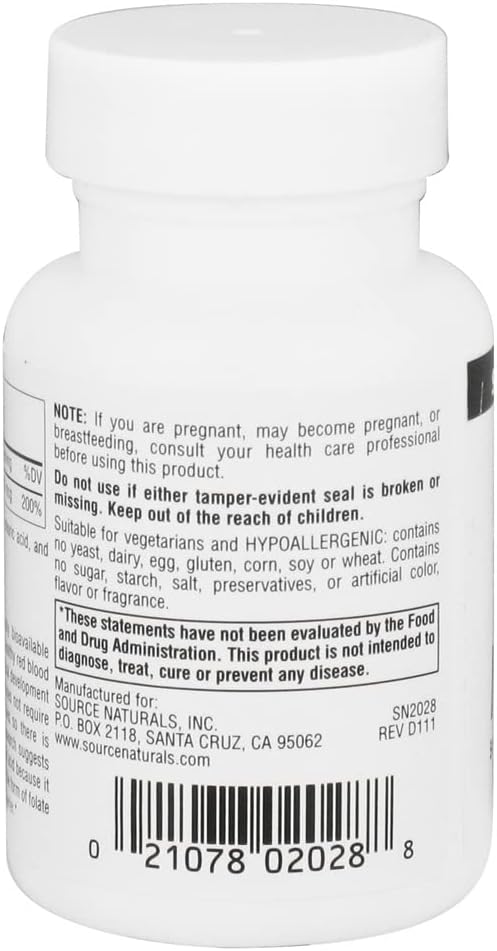 source-naturals-megafolinic-800mcg-folic-acid-tablets-for-brain-and-cell-health---120-count-3