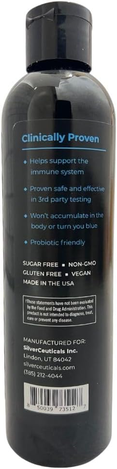 colloidal-silver-with-nano-silver-sol---10ppm-8oz---natural-immune-support---ages-5-up---save-sick-days---no-taste-or-smell---3rd-party-tested---enhanced-effectiveness-2