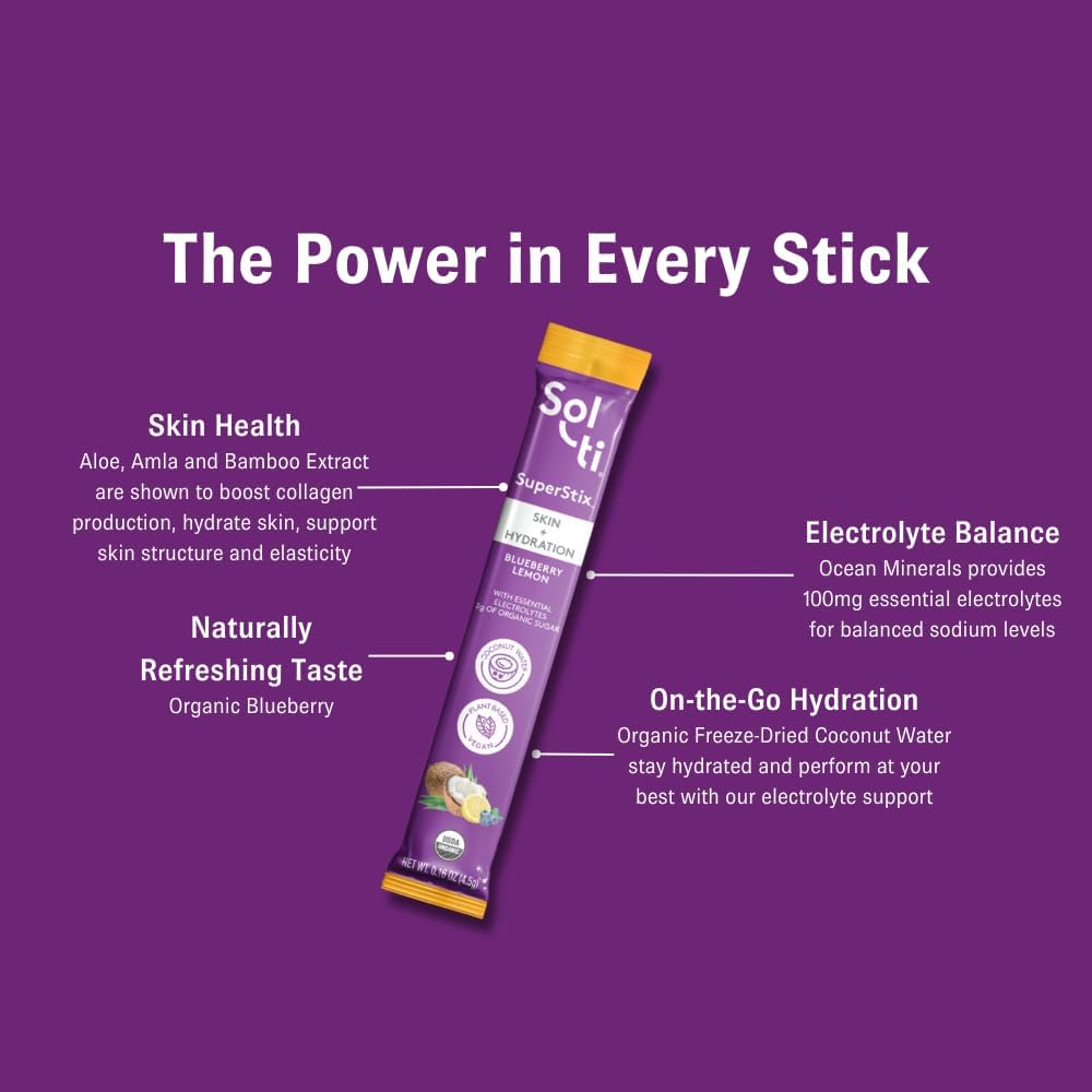 organic-superfood-hydration-sticks-with-electrolytes---blueberry-lemon-flavor---vegan-non-gmo---14-single-serving-sticks-3