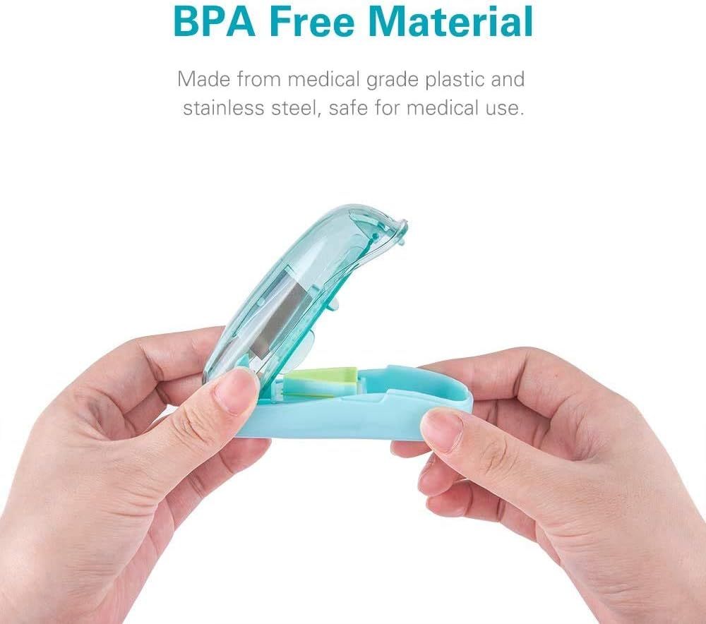 bug-hull-pill-cutter-with-blade-guard---easy-pill-splitter-for-small-pills-vitamins-and-tablets---blue-color-2