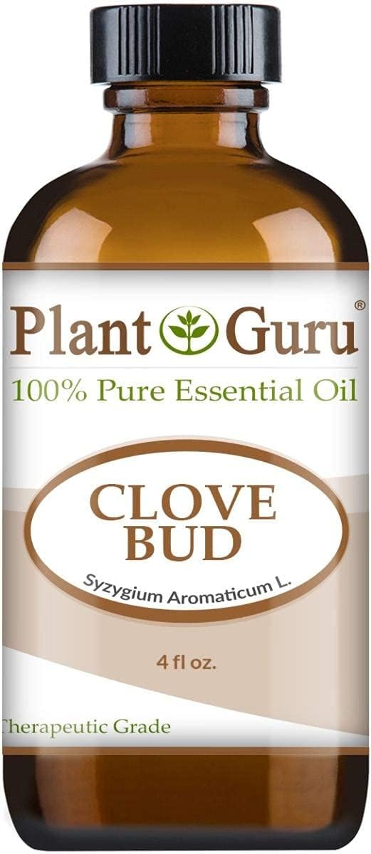 4-oz-plant-guru-clove-bud-essential-oil---100-pure-undiluted-therapeutic-grade-for-aromatherapy-diffuser-skin-hair-body-care---ideal-for-diy-candle-soap-making-2