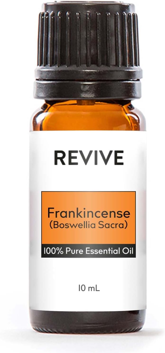 Revive Essential Oils Frankincense Boswellia Sacra 10mL - 100% Pure Therapeutic Grade Essential Oil for Aromatherapy, Diffuser, Massage, Skin & Hair Care - Espot.com.au