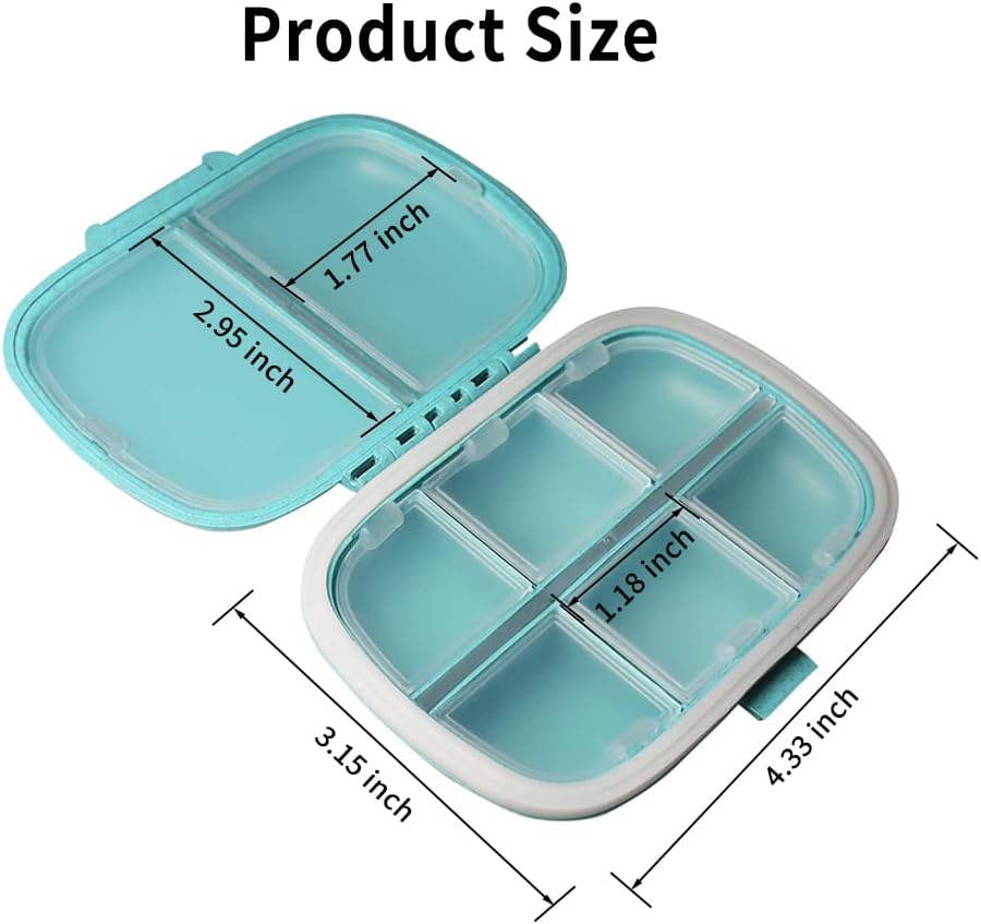 8-compartment-weekly-pill-organizer---medicine-container-with-daily-dispenser-and-travel-case-2