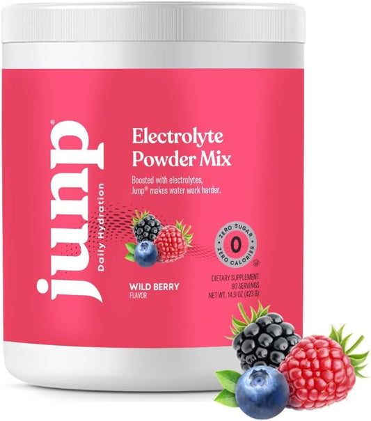 Wild Berry Flavor Keto Electrolyte Powder - No Sugar, No Carbs, Zero Calorie Hydration Mix with Potassium & Salt - 90 Servings - Espot.com.au