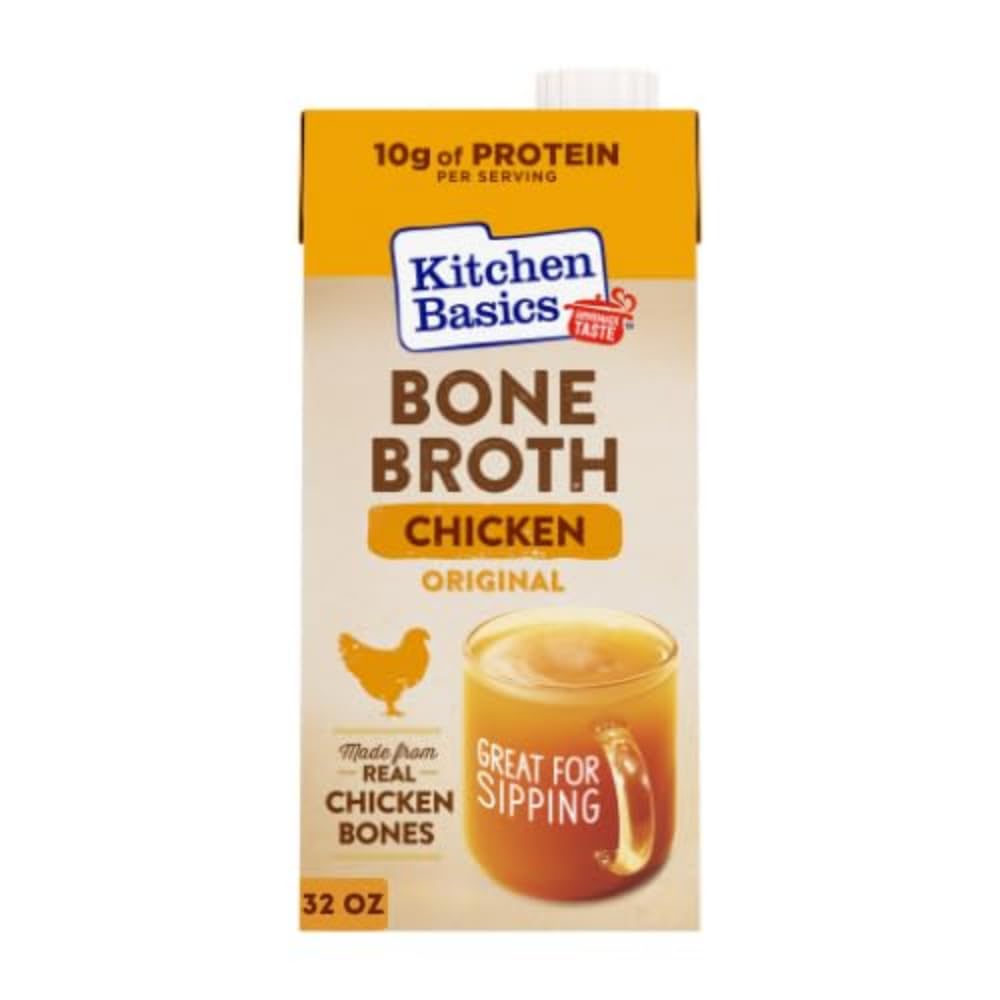 32-oz-carton-of-kitchen-basics-original-chicken-bone-broth---premium-quality-soup-base-for-cooking-1
