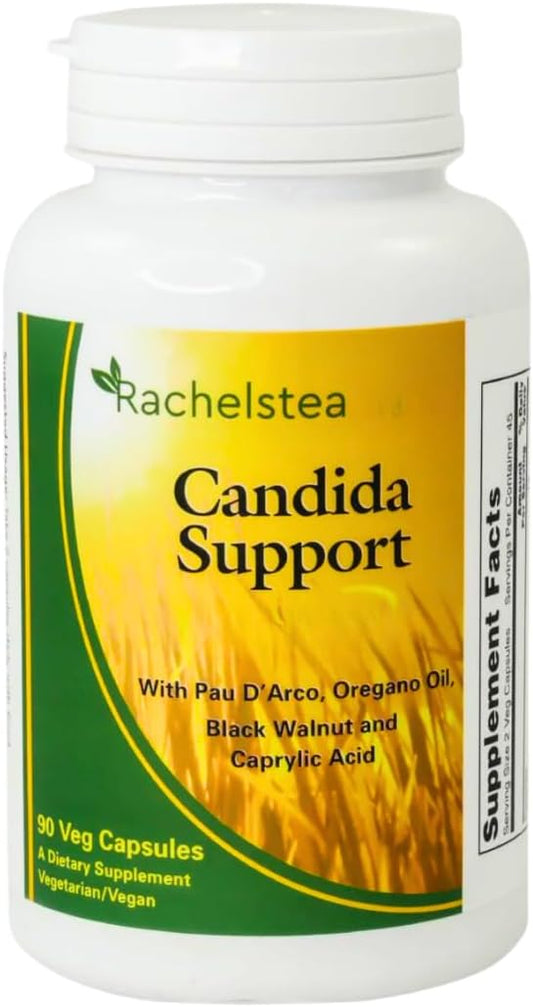 candida-support-supplement-with-pau-darco-oregano-oil-black-walnut-caprylic-acid---90-veg-capsules-vegetarianvegan-formula-for-intestinal-flora-1