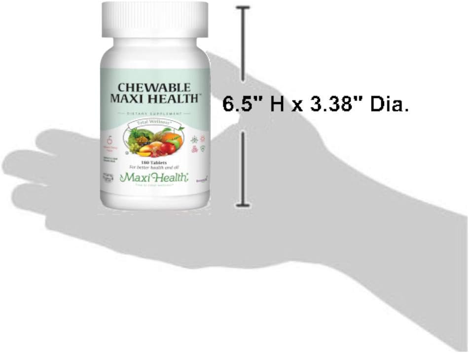 cherry-flavored-chewable-multivitamin-for-kids-teens-and-adults---kosher-iron-multivitamin-tablets---180-count-9