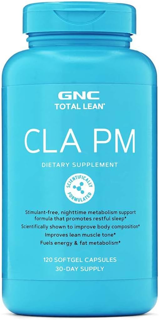 gnc-total-lean-cla-pm-softgels---nighttime-metabolism-support-for-restful-sleep---120-count-1