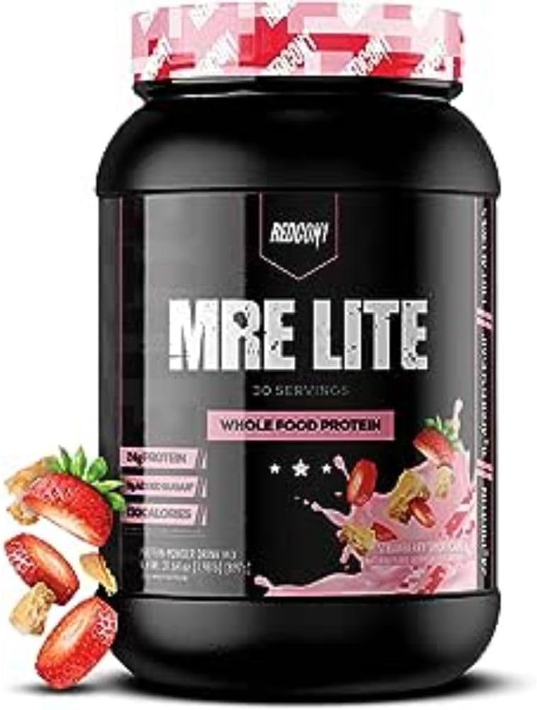 strawberry-shortcake-mre-lite-protein-powder---low-carb-whey-free-meal-replacement-with-animal-protein-blends---easy-to-digest-supplement-with-mct-oils-30-servings-4